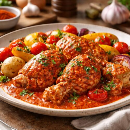 Hairy Bikers Paprika Chicken Recipe
