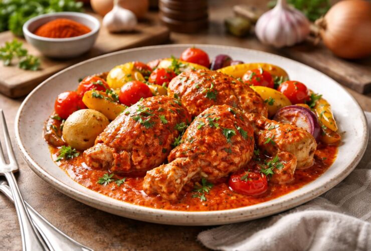 Hairy Bikers Paprika Chicken Recipe