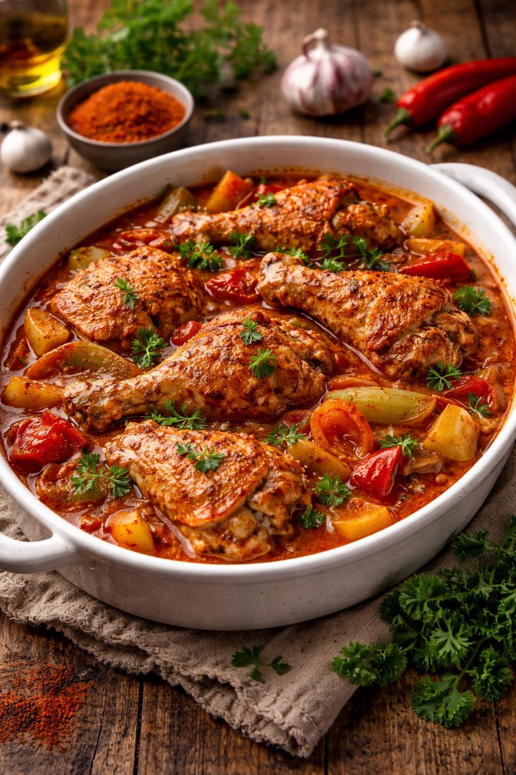 Hairy Bikers Paprika Chicken 