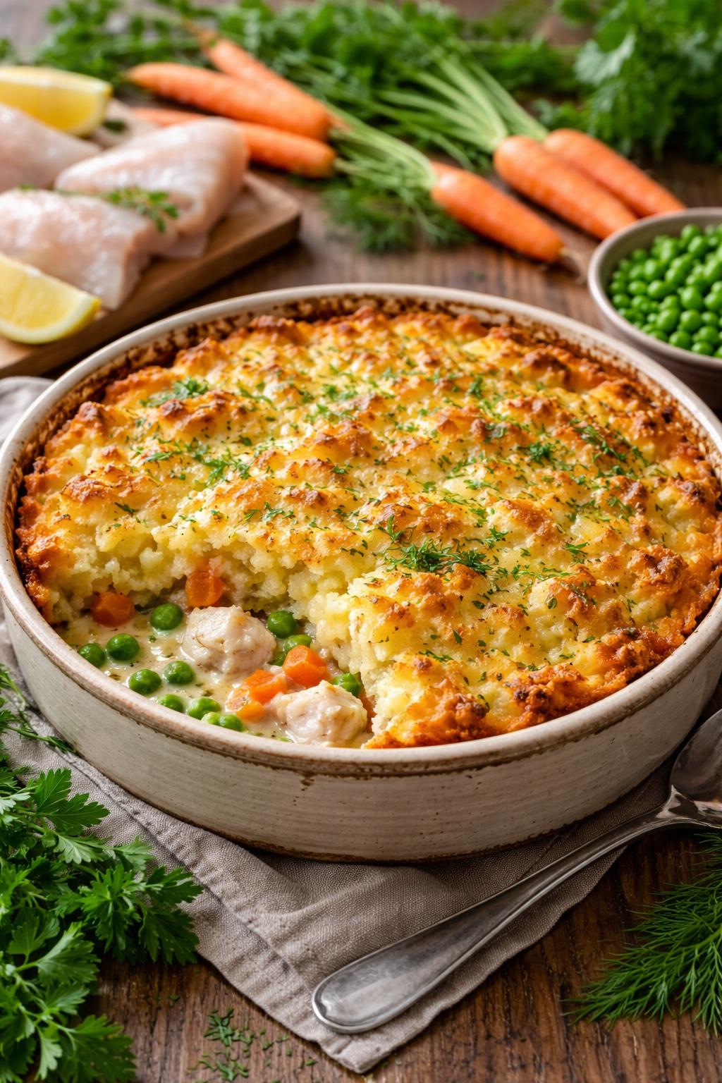 Hairy Bikers Healthy Fish Pie 