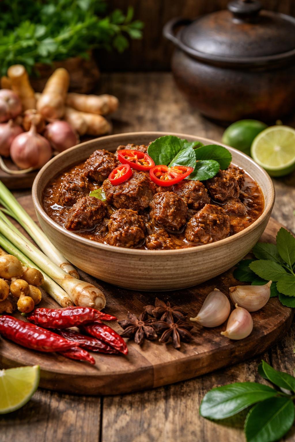 Hairy Bikers Beef Rendang 