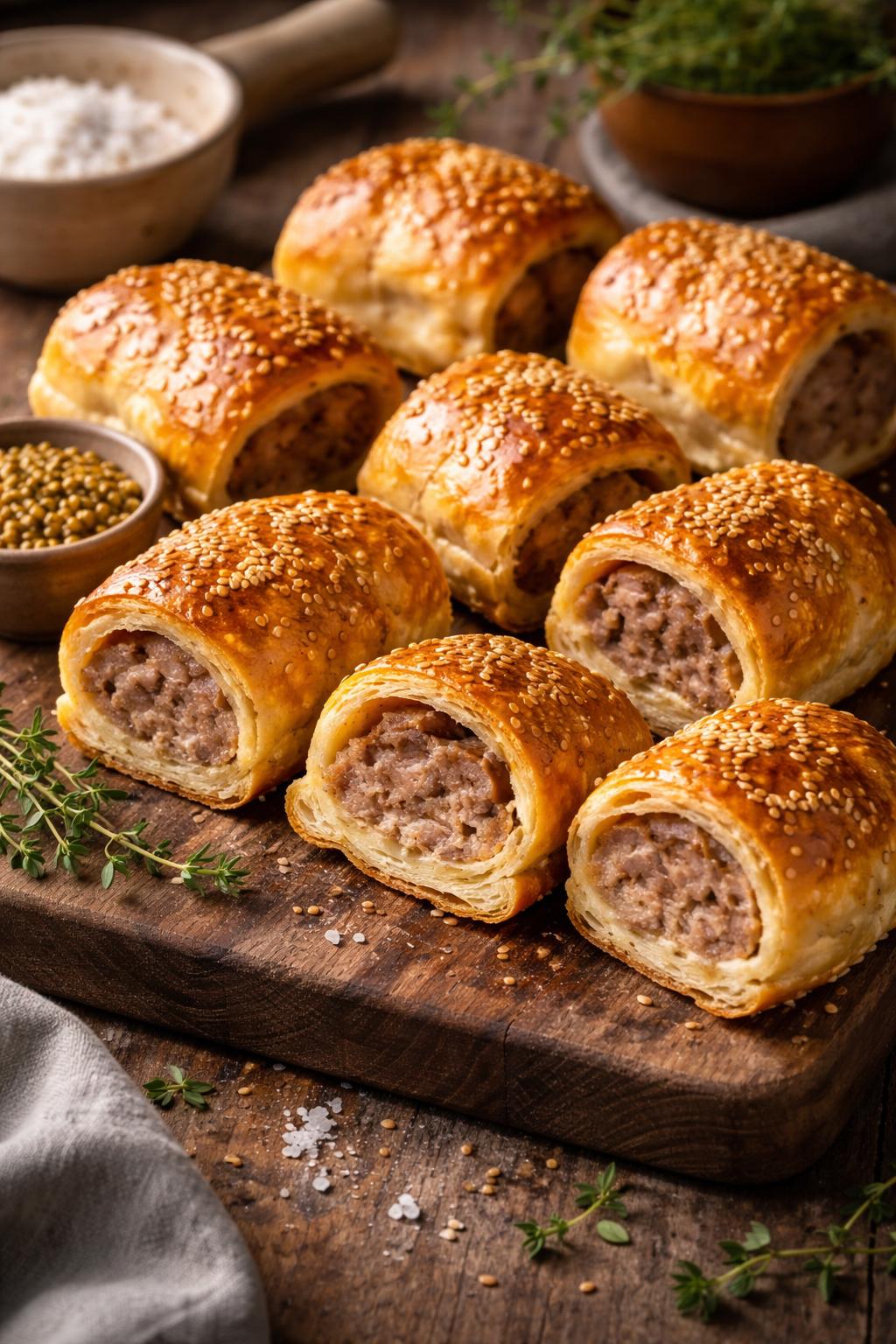 Hairy Bikers Sausage Rolls
