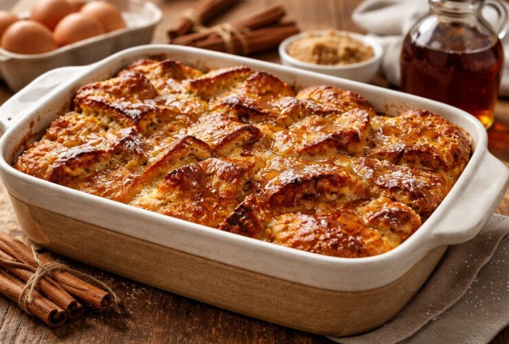 Paula Deen Overnight French Toast Casserole Recipe