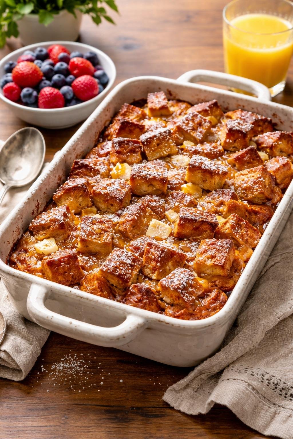 Paula Deen Overnight French Toast Casserole 