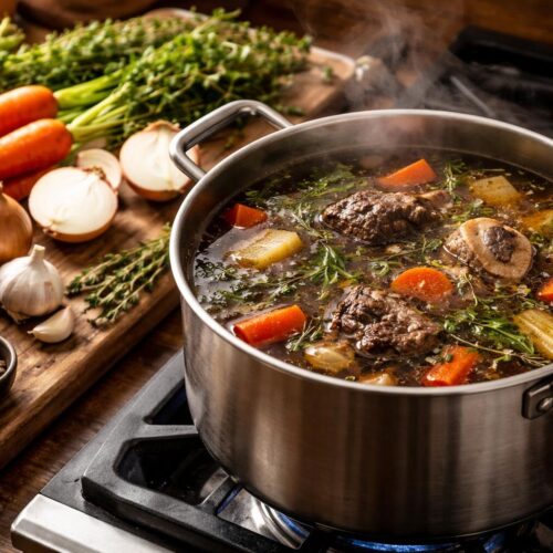 Homemade Beef Stock Recipe