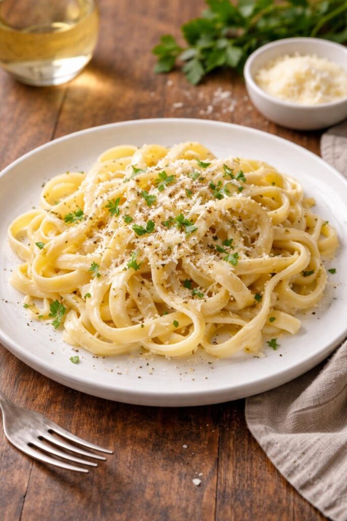 Ina Garten Fettuccine Alfredo 