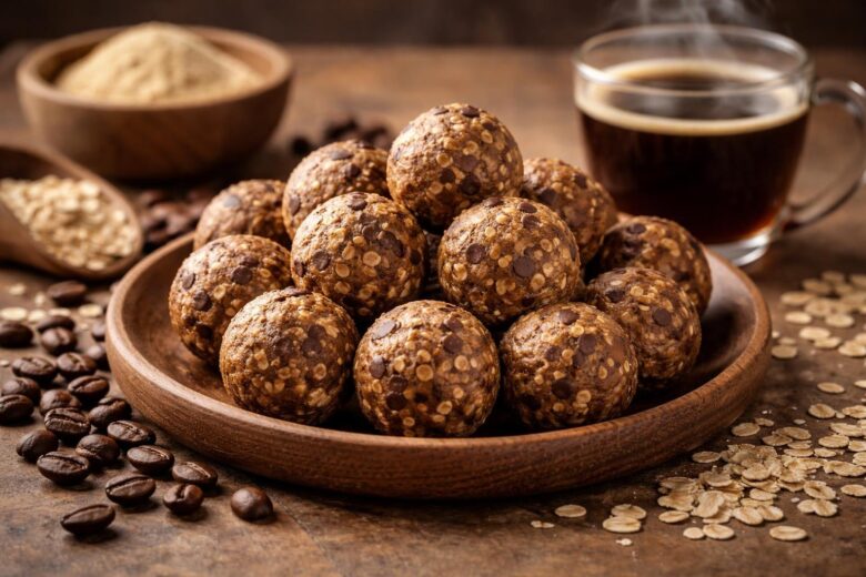 Healthy Coffee Protein Balls Recipe 1 Healthy Coffee Protein Balls Recipe