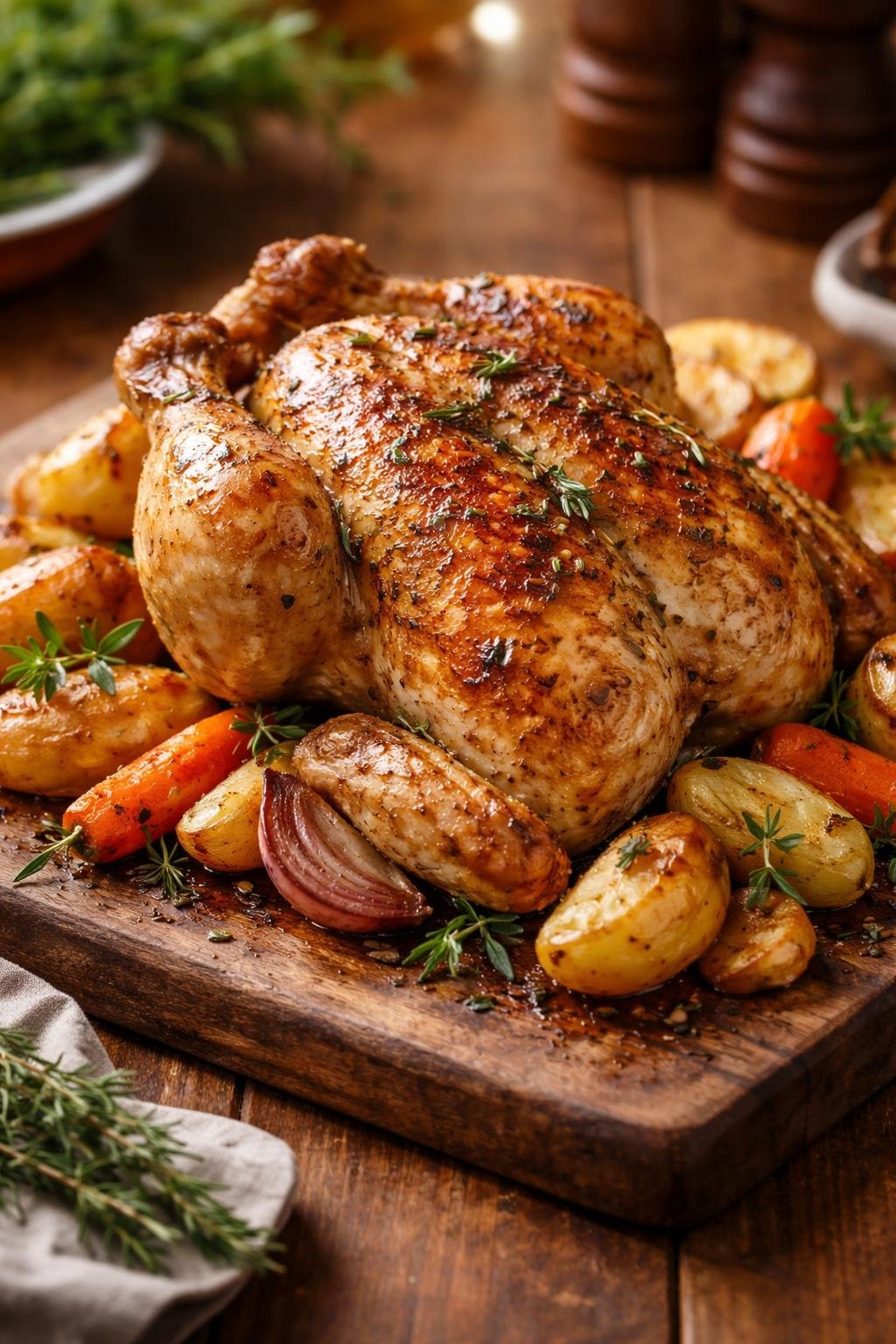 Hairy Bikers Roast Chicken 