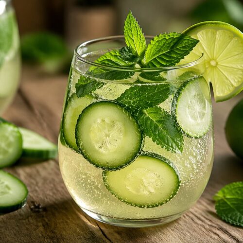 Cava Cucumber Mint Lime Recipe