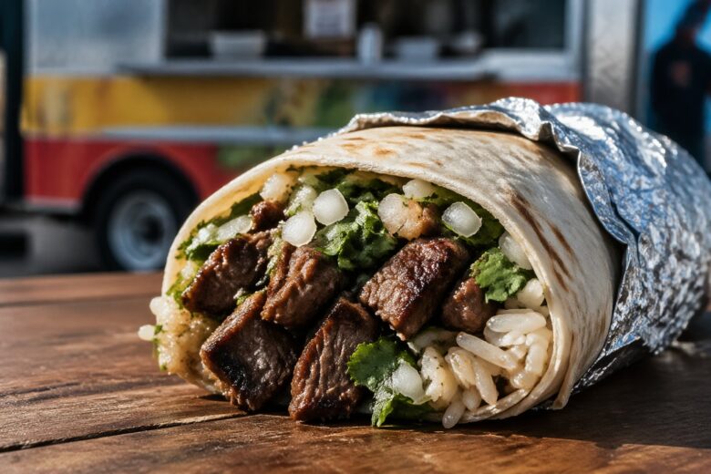 Taco Truck Carne Asada Burrito Recipe