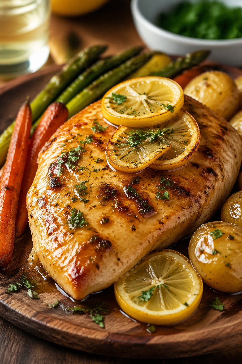 Lemon Garlic Chicken Longhorn Recipe