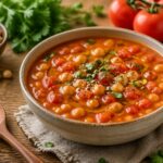 Chickpea Tomato Soup Recipe