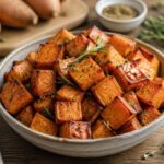 Easy Crispy Roasted Sweet Potatoes Recipe
