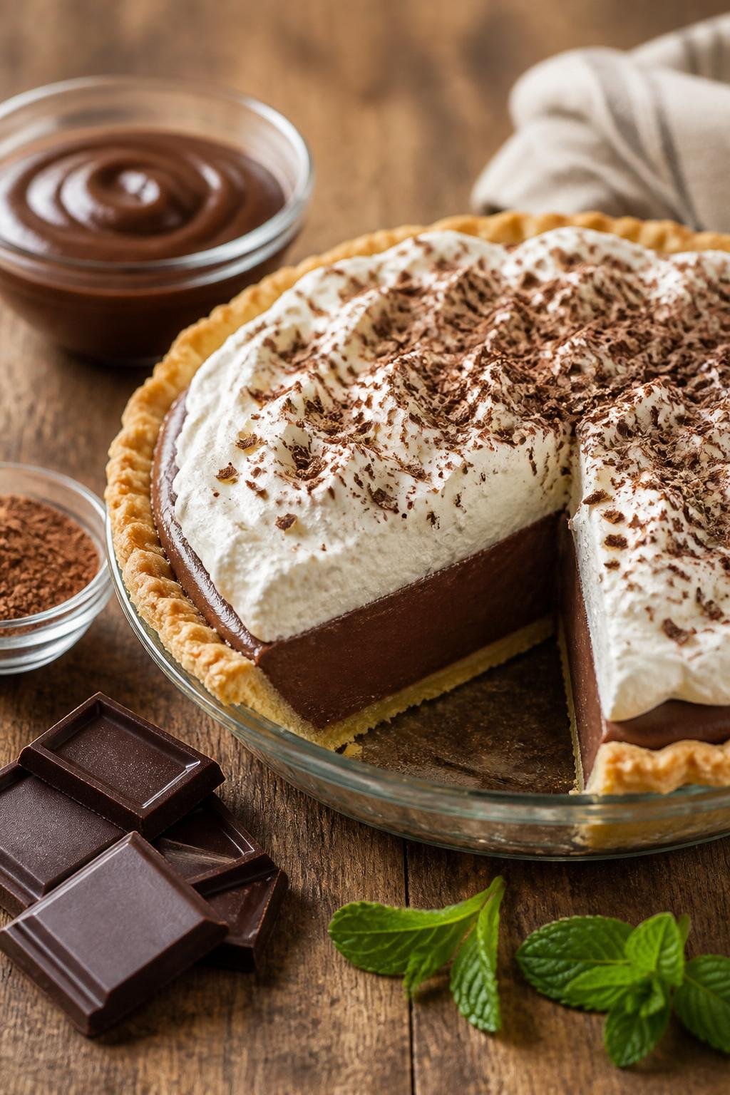 JELL-O Chocolate Pudding Pie 