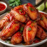Sweet Chili Glazed Chicken Wings Recipe