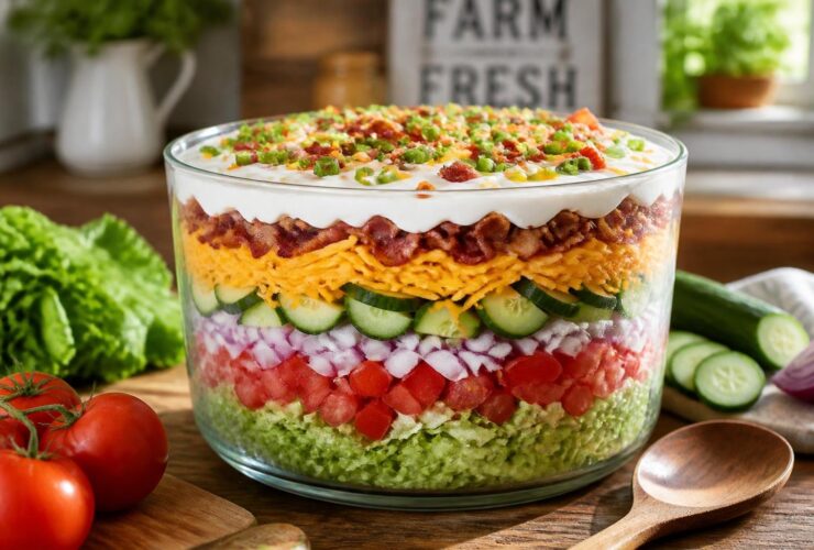 Pioneer Woman 7 Layer Salad Recipe