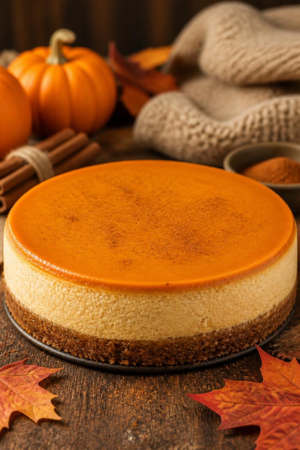 Pumpkin Cheesecake 