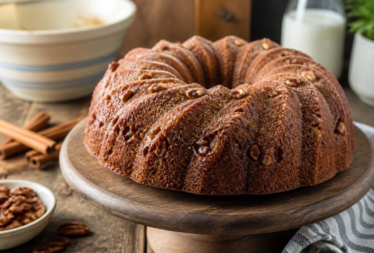 Joanna Gaines’ Cinnamon Pecan Bundt Cake Recipe