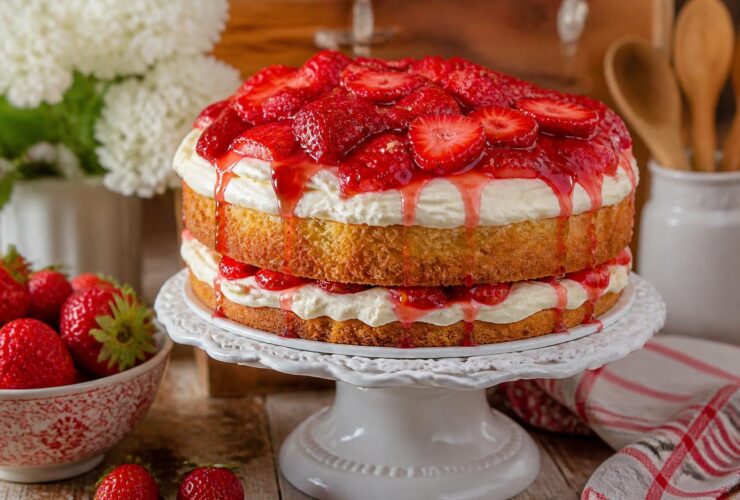 Paula Deen Strawberry Cake Recipe