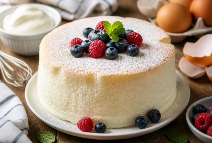 Fluffy Yogurt Cloud Cake Recipe