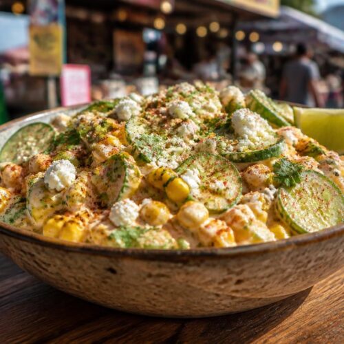 Street Corn Creamy Cucumber Salad Recipe 5 Street Corn Creamy Cucumber Salad Recipe