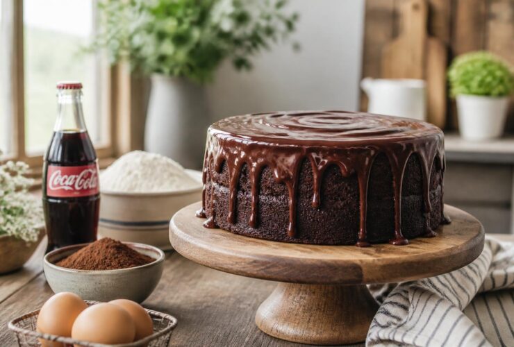Joanna Gaines Chocolate Cola Cake Recipe