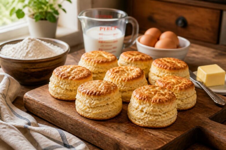 James Beard’s Fluffy Cream Biscuit Recipe