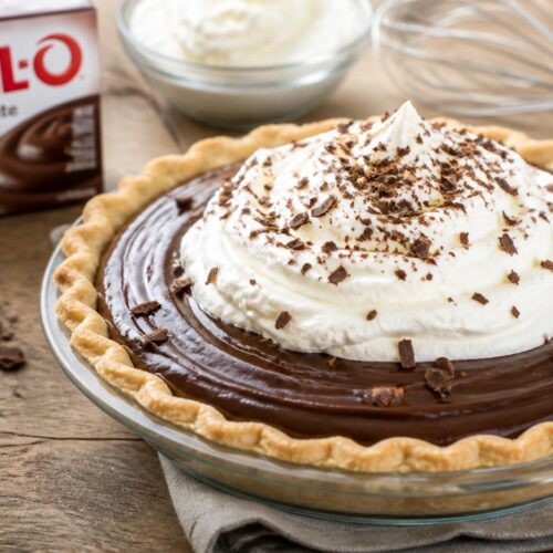 JELL-O Chocolate Pudding Pie Recipe