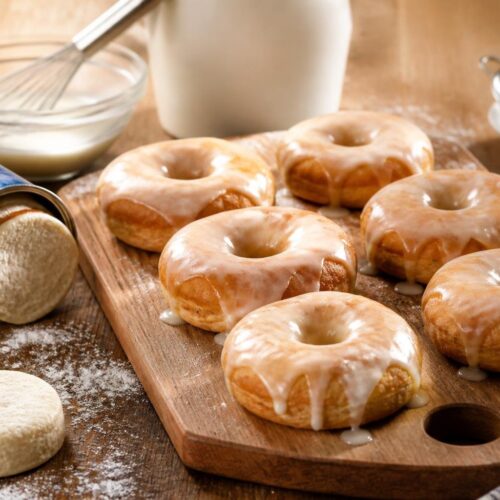 Canned Biscuit Donuts Recipe