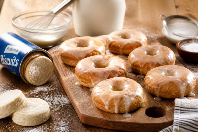 Canned Biscuit Donuts Recipe