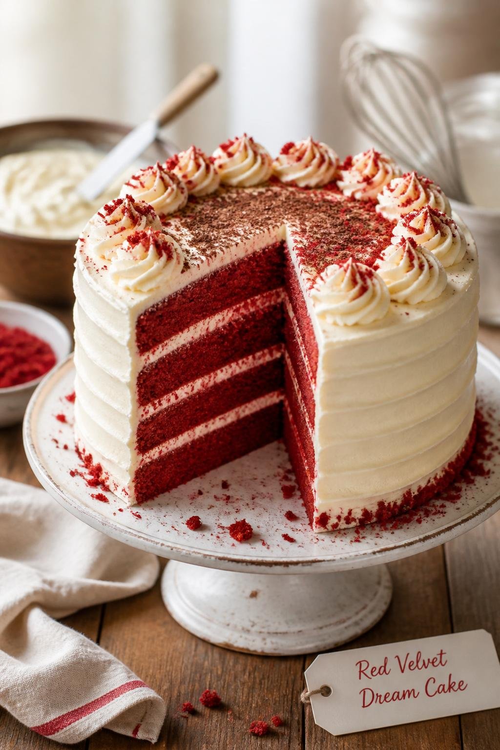 Red Velvet Dream Cake Recipe 4 Red Velvet Dream Cake