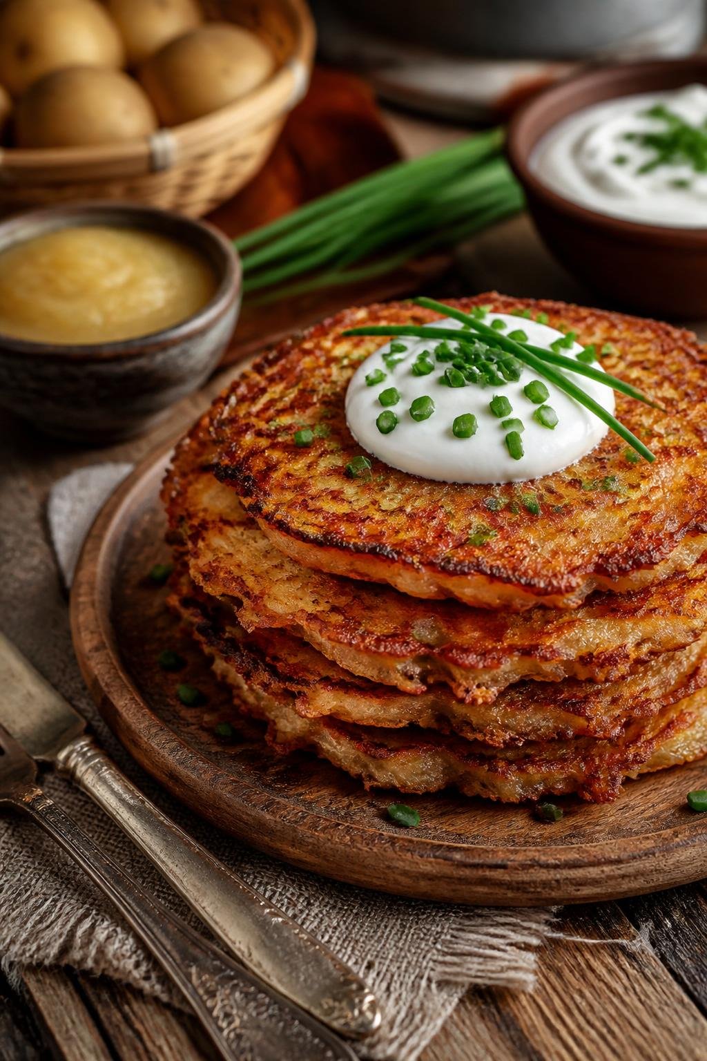 German Potato Pancakes 