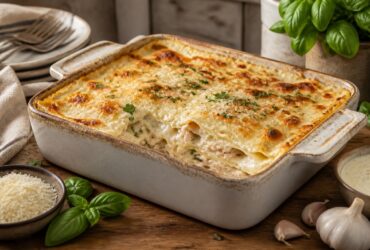 Joanna Gaines White Chicken Alfredo Lasagna Recipe